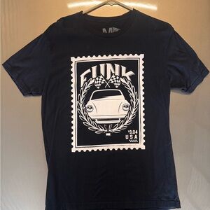 Funk Fashion Porsche  Black Graphic Tee